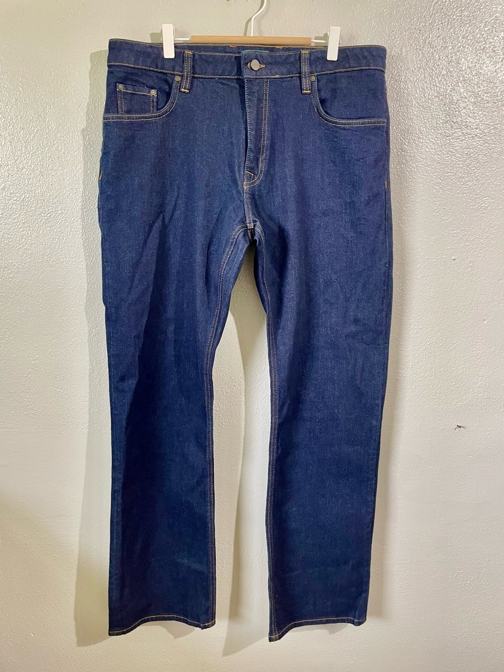 Tecovas Ranch Wear Straight Leg Jeans Dark Wash NWT Western Denim Cowboy Rodeo